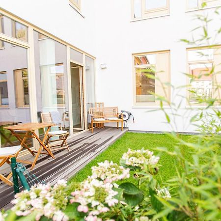 Eckhof Domizil - Grosszuegige Ferienwohnung Mit Kleinem Garten In Der Altstadt Von גותה מראה חיצוני תמונה