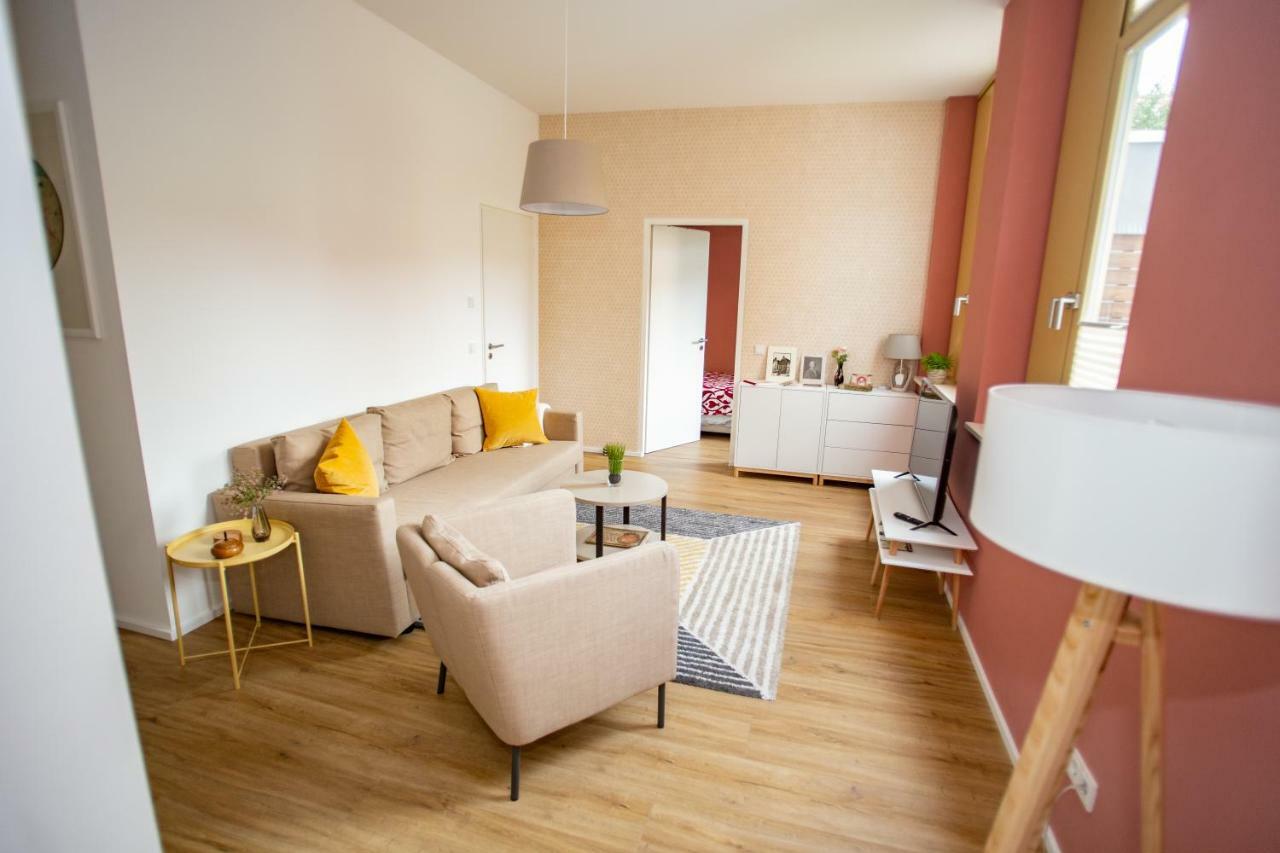 Eckhof Domizil - Grosszuegige Ferienwohnung Mit Kleinem Garten In Der Altstadt Von גותה מראה חיצוני תמונה