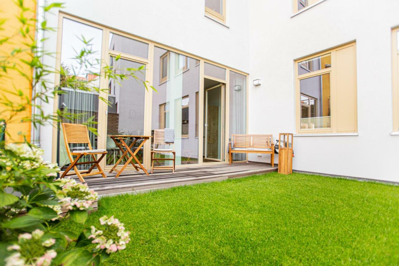 Eckhof Domizil - Grosszuegige Ferienwohnung Mit Kleinem Garten In Der Altstadt Von גותה מראה חיצוני תמונה